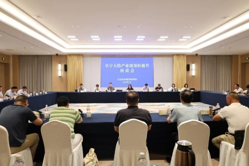 省市场监管局在我市召开阜宁大糕产业链帮扶提升座谈会