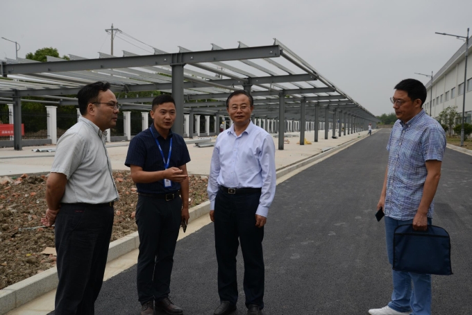 刘永前局长到建湖调研服务企业